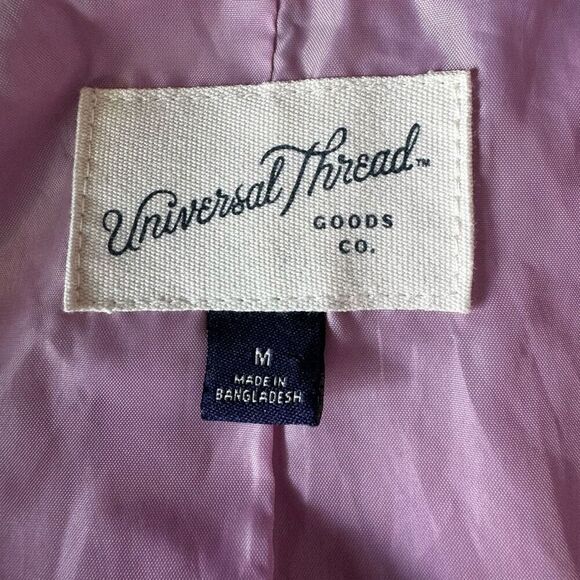Universal Thread Purple Sherpa Bomber Jacket Size M - Picture 4 of 5